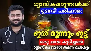 മെഡിസിൻ കഴിക്കുന്നതിനു മുൻപ് ഇത് 3 ഉം ഇട്ട് ഒരു ചായകുടിച്ചാൽ മതി ഗ്യാസ് പമ്പകടക്കും