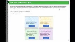 AI Instructional Framework Explorer :: AI Insights For Instructors