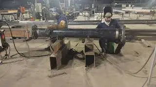 MIG welding # pipe flange  3g position 