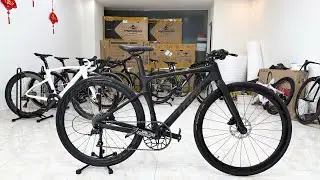(Đ&Atilde; B&Aacute;N) ViQi Taiwan Full Carbon,Gr Shimano sora 1x9 Sz S 