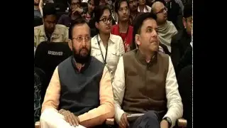 HMoEFCC Shri Prakash Javadekar addresses Jagriti Yatra's Flagship Event-Celebrating the Entrepreneur
