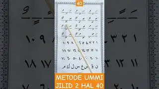 Jilid 2 Halaman 40 ● METODE UMMI