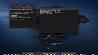 Modifying .bash_profile or .zprofile