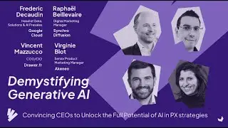 How Drawer, Synchro Diffusion & Google Cloud Have Demystified GenAI  for Retail (FR - EN Subtitles)
