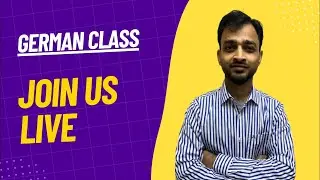 New Batch announcement 📣|German Class with Aditya is live