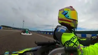 Boyndie (GKC). Practice Day with DI 85 on Rotax Junior Max. 360 Camera.