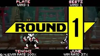 Pocket Rumble PC - Left At The Royal Alter - Plate (June, Tenchi) vs Sesti (June)