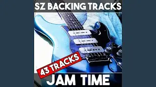 soulful shred guitar backing track jam in a minor jamtime