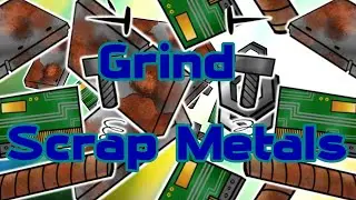 The FASTEST ways to grind Scrap Metal in Blox Fruits! 🛠️
