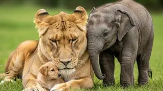 A Lioness, a Puppy, and a Baby Elephant &mdash; Then Things Changed