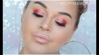 Full Face One Brand Make Up Tutorial NYX Cosmetics | Fire Palette | SophieBBeauty