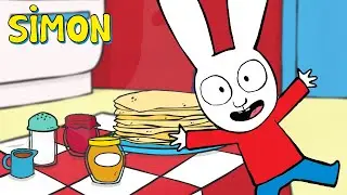 Crepas riqu&iacute;simas paso a paso 🥞😋 Aprende con Simon | Dibujos animados para ni&ntilde;os