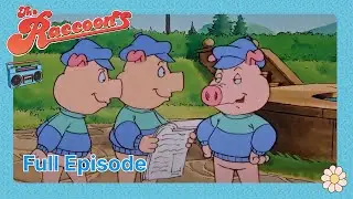 Bert Raccoon's Dinosaur Hunter Adventure! | The Raccoons Full Episode | Retro Cartoons