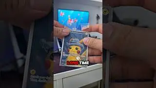 Massive gain pikachu with grey felt hat!
