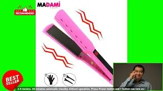 3256807080215885 Hair Straightener Curler 480 Degrees High Temperature Titanium Plate V