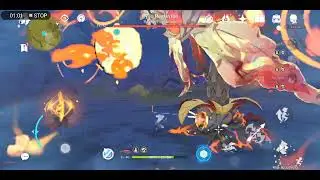 c1 yelan damage test#1 #genshinimpact