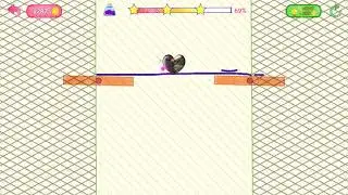 Love Story : Draw Physics Line. Heal Love. Level 67. 3 Stars.