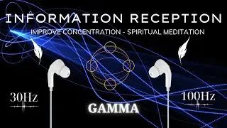 Information Reception - 30Hz Gamma Waves Improve Concentration, Spiritual Meditation