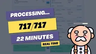 Watch Otto Reconcile 717 Stripe Transactions in 22 Minutes | Oddly Satisfying Automation