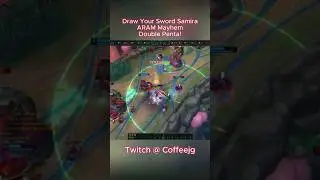 Melee Samira Is Actually Broken?! | Double Penta - ARAM Mayhem