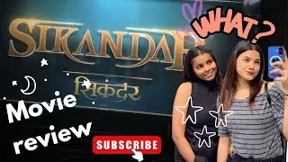 Sikander Movie Review 🎥 🤡|| Mastivlog || Cinepolis || Delhi ki Garmi 🥵🥵