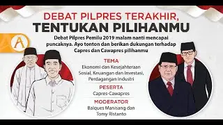 [Live Streaming] Debat Capres dan Cawapres 2019 Putaran ke-5