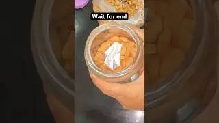 Almond Storage Idea👍 #kitchenhack#waitforend
