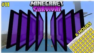 I build fastest and biggest gold farm in Minecraft PE survival series