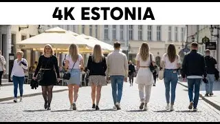 Walking Tour of Estonia in 4K | Beautiful Streets, Nature & City Vibes | Virtual Travel 2025