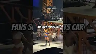 Fans sings Tate McRae&rsquo;s Sports Car#tatemcrae #misspossessivetour #sportscar #shorts #fyp #song #t8