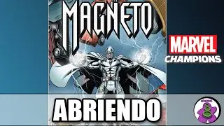 MAGNETO Pack de héroe - MARVEL CHAMPIONS - Dentro de la Caja - Unboxing Juego de Mesa