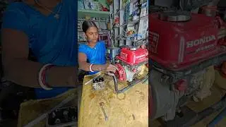Honda WS20X Petrol Engine Pickup Problem Solution | होंडा इंजन का पिकअप कैसे ठीक करें? #shortvideo