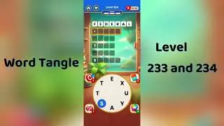 Word Tangle Level 233 Answers | Word Tangle Level 234 Solutions | Go Answer
