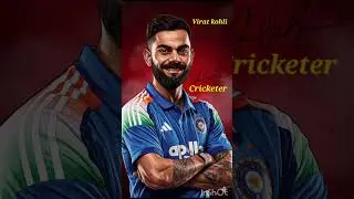 comment down for prompt if you want to make a video like this #viratkohli #trending