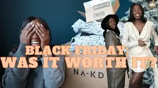 Black Friday Haul & Try On: NA-KD, ASOS, TOPSHOP, CHARLOTTE TILBURY & MORE!