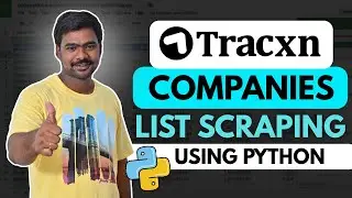 Extract Thousands of Tracxn Startup & Company Records | Tracxn.com Data Scraping (2025)