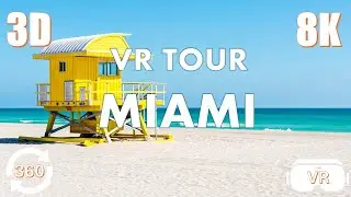Miami, USA - VR 360&deg; Travel Video in 8K