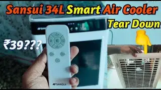 Sansui 34L Air Cooler Review with Remote Control and Touch Panel at Only ₹39,99! | पूरा खोलडाला