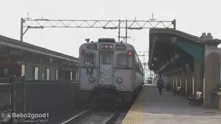 NJ Transit Morris & Essex Line Trains at East Orange, NJ