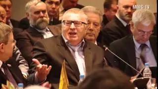 В  В  ЖИРИНОВСКИЙ В МЕРКУРИЙ КЛУБЕ wtc, moscow, 26 03 2012