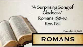 A Surprising Song of Gladness - Romans 15:8-10