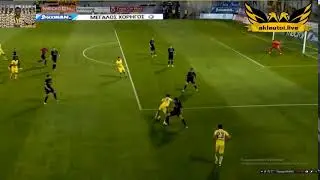 asteras tripolis vs aek 1-0 1st goal