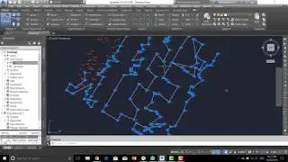 How to connect points with polyline in Civil 3d