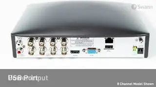 Swann Home DVR Enforcer Security Cam System with 2TB HDD 16 Channel 12 Camera 1080p Video