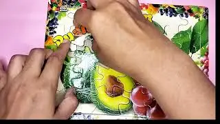 Complete The Fruits Puzzle | #fun #playing #puzzle #satisfying