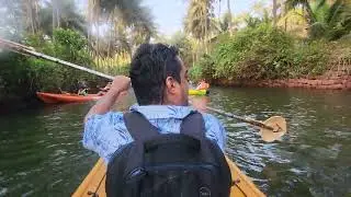 Kayaking Cola beach backwater 2025