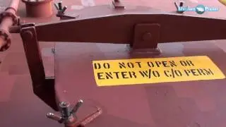 Merchant Navy Ship Cargo Oil Tank Cover, Dome video demo