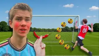 EXTREME Football Forfeit Challenges VS Harry Jumps