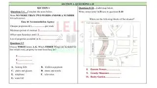 TEST CEN1 Easy let Accommodation Agency #ielts #listening #ehjagraon MAP
