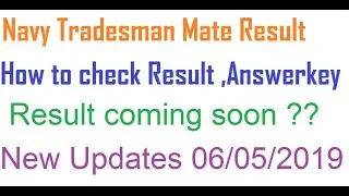 Navy Tradesman Mate Result Update # Answered key , result
